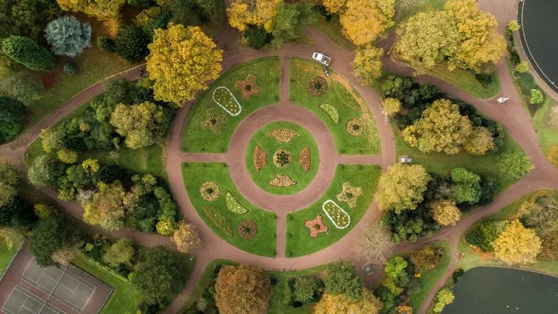 Parque verde comunitario